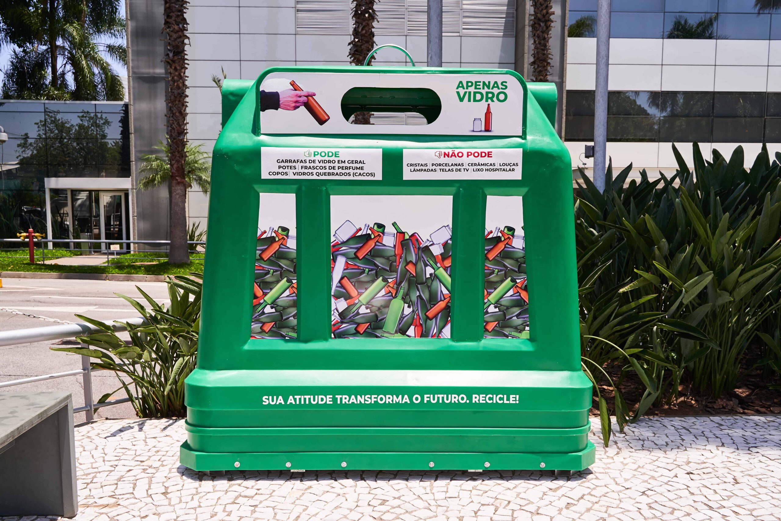 Foto: Verallia | Programa Vidro Vira Vidro é destaque nos Jogos da Sustentabilidade em Mogi das Cruzes