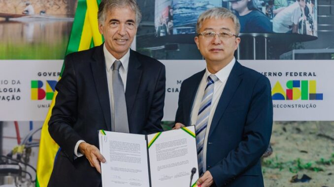 Foto: Divulgação | MCTI e Academia Chinesa de Ciências (CAS) assinam memorando de entendimento para ampliar a cooperação científica entre os países