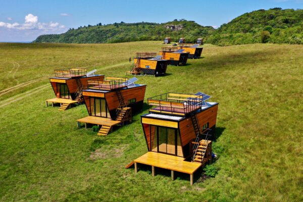 Foto: Raphael Sobania | Primeira vila de tiny houses do Brasil, em São Luís do Purunã, interior do Paraná.