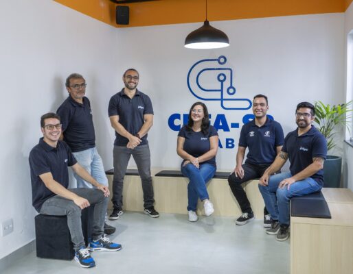 Foto: Divulgação | Equipe da Yágua comemora conquista das 100 Startups to Watch 2024