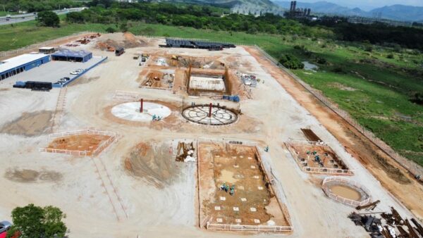 Foto: Divulgação | Nova estação de tratamento de esgoto em Queimados - RJ reduzirá poluição no Guandu