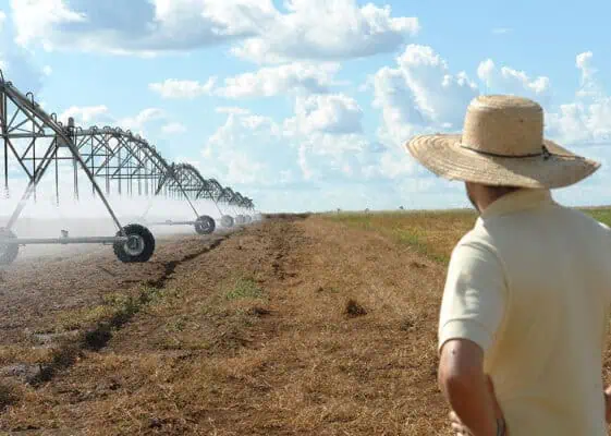 Foto: Barbosa de Menezes | Levantamento atual mostra que 2,2 milhões de hectares são irrigados por pivôs centrais no Brasil. Em 2022, a área correspondia a 1,92 milhão de hectares