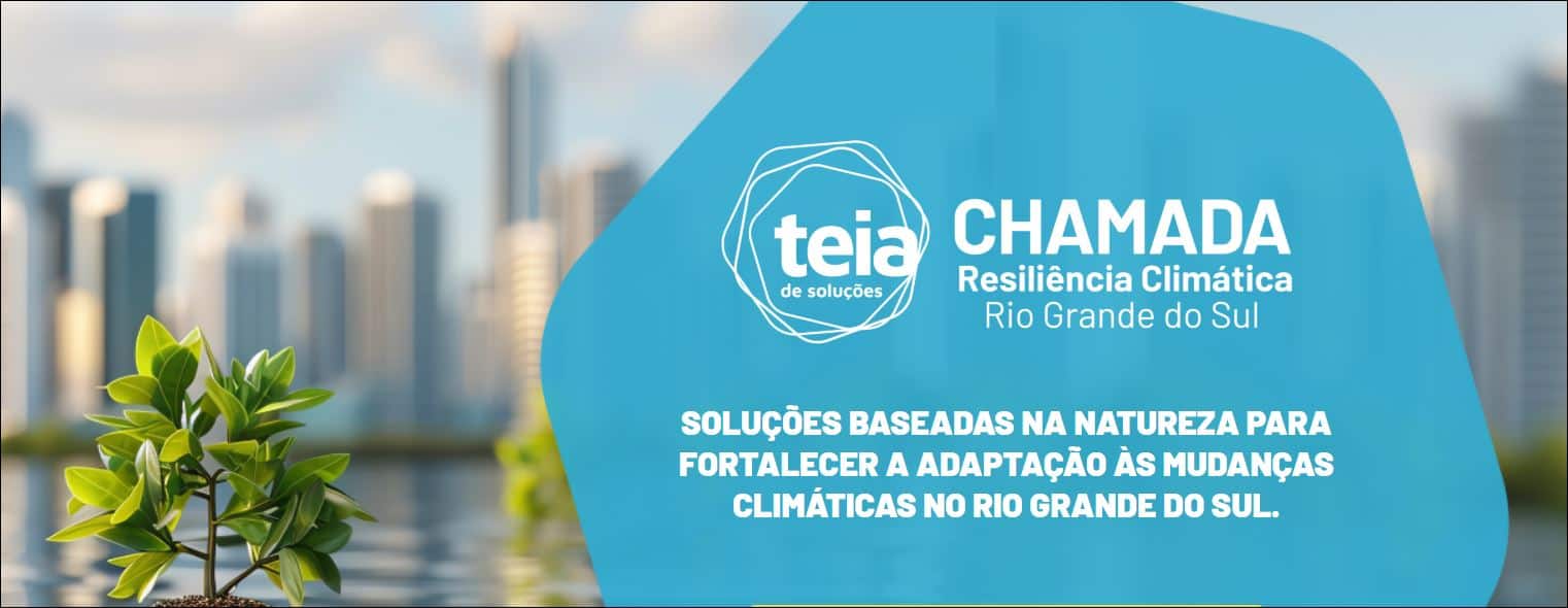 Imagem: Divulgação | Chamada destina até R$ 10 milhões para projetos que fortaleçam a resiliência climática do Rio Grande do Sul