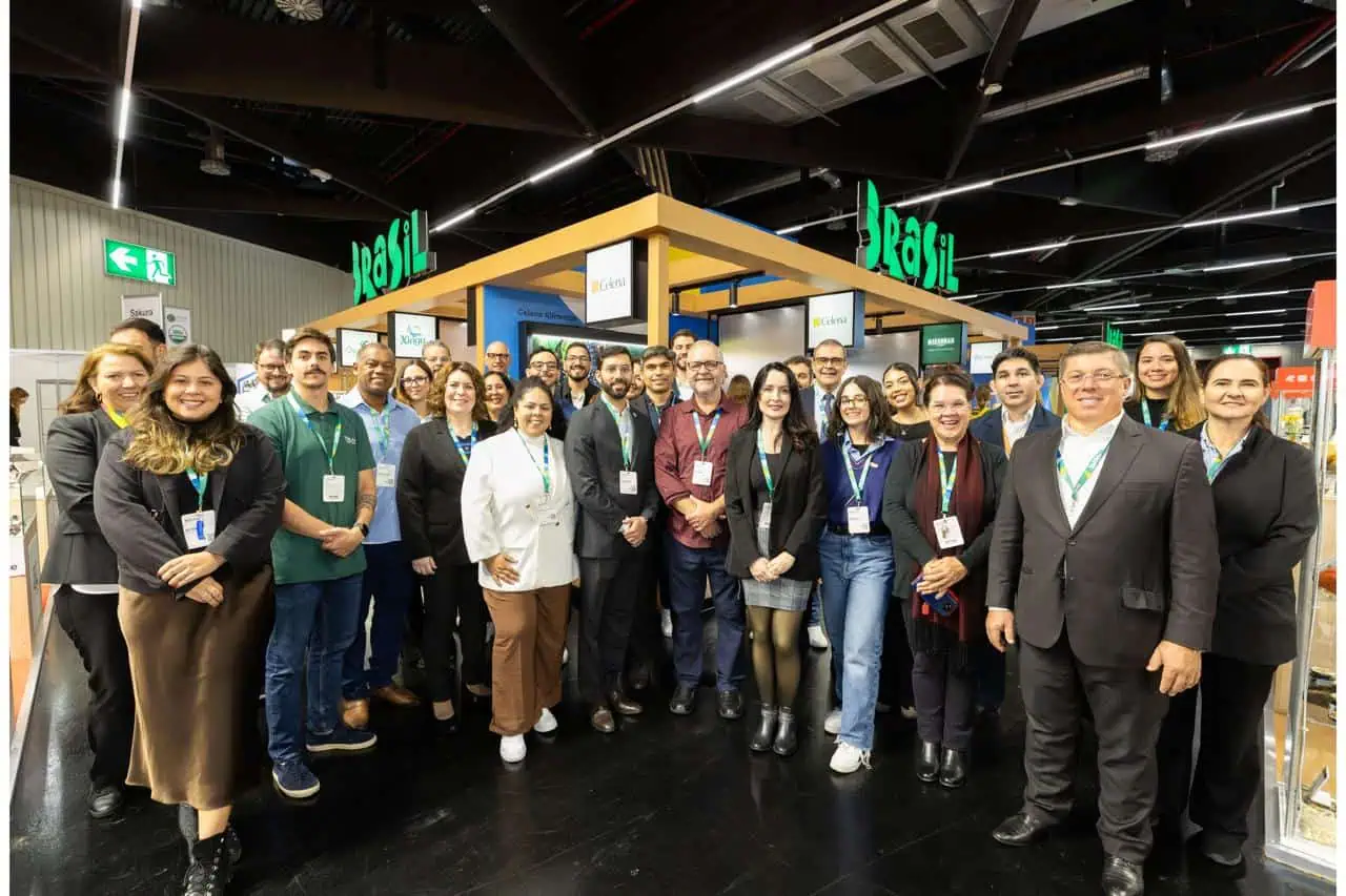 Foto: Empresas brasileiras participam com a APEX Brasil na Biofach 2025