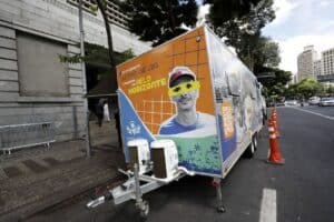 Foto: Prefeitura Belo Horizonte | Conexão Cidadã - Primeiro escritório móvel de apoio gratuito e personalizado a catadores e catadoras autônomos de materiais recicláveis no Brasil.
