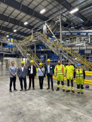 Foto: Cerimônia de inauguração do Novo Centro de Polimeros da STADLER  e Republic Services em Indianapolis, USA 