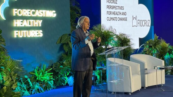 Foto: Paulo Gadelha, hoje coordenador da "Estratégia Fiocruz para a Agenda 2030", esteve presente no Forecasting Healthy Futures Global Summit