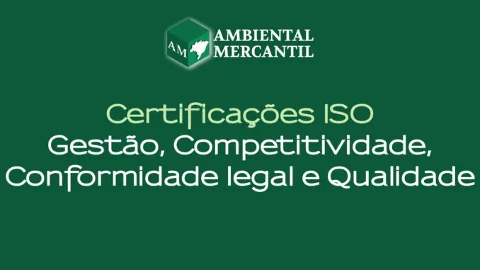 Imagem ilustrativa - Certificações ISO