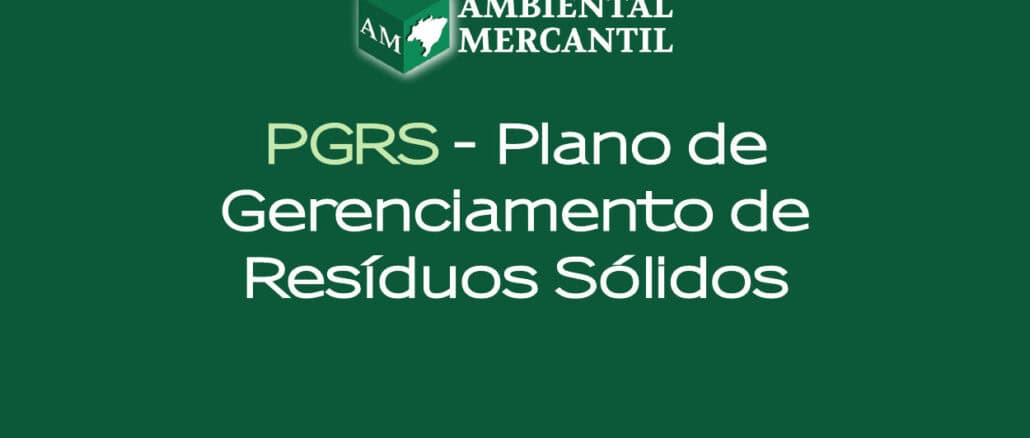 Imagem ilustrativa - PGRS - Plano de Gerenciamento de Resíduos Sólidos