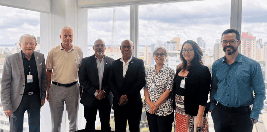 Foto: Reunião discutiu os avanços na nova fase do convênio, renovado por mais cinco anos. Crédito: Hydro