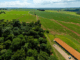 Créditos: Arquivo institucional. Visão aérea da Escola Técnica Agropecuária Engenheiro Salvador Arena (ETASA).