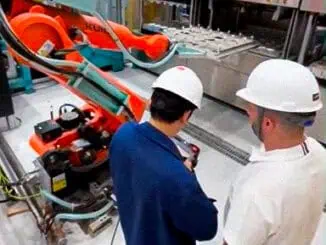 Foto: Equipamentos da linha de produção da fábrica de embalagens da Melhoramentos, que será inaugurada em junho.