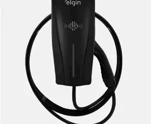 Novo carregador Elgin para veículos elétricos com sistemas de conectividade e segurança energética.