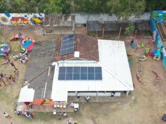 Projeto Comunidade Solar em Jabaeté (ES) - Foto divulgação: EDP