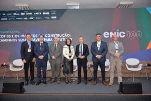 Painel sobre COP 30 e impactos na construção sustentável foi destaque no ENIC 100.