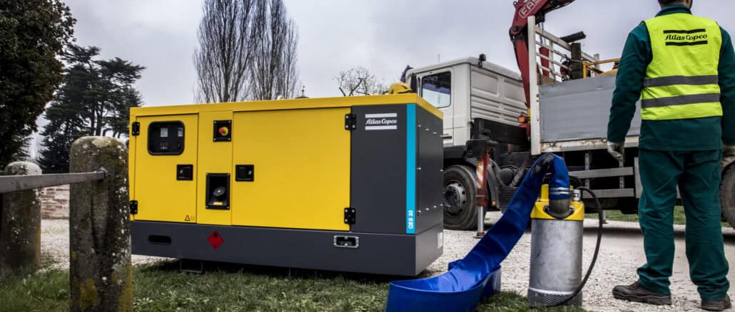 Foto: Divulgação Soluções Atlas Copco para operações de bypass.
