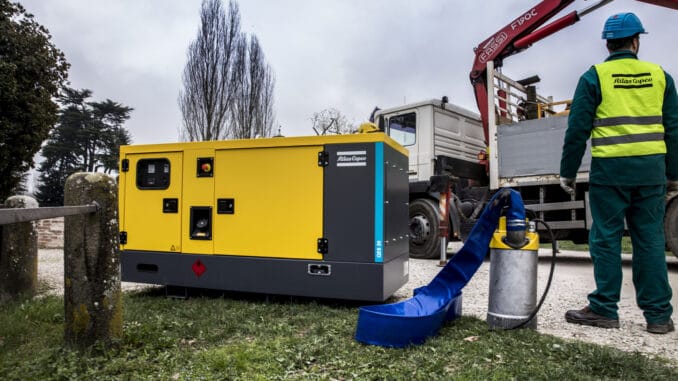 Foto: Divulgação Soluções Atlas Copco para operações de bypass.