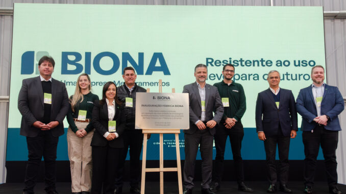 Inauguração da fábrica de embalagens Biona, da Melhoramentos