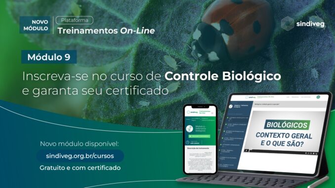 Módulo desenvolvido com a colaboração da Embrapa Meio Ambiente reflete o compromisso do Sindicato com a inovação e a sustentabilidade no agronegócio brasileiro. Foto: Divulgação
