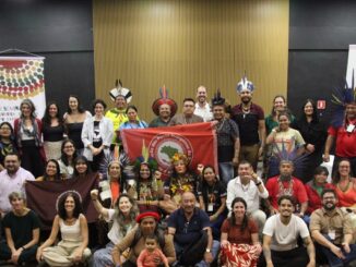 Cinquenta lideranças indígenas estiveram no evento. Foto: Divulgação | Ascom MPI
